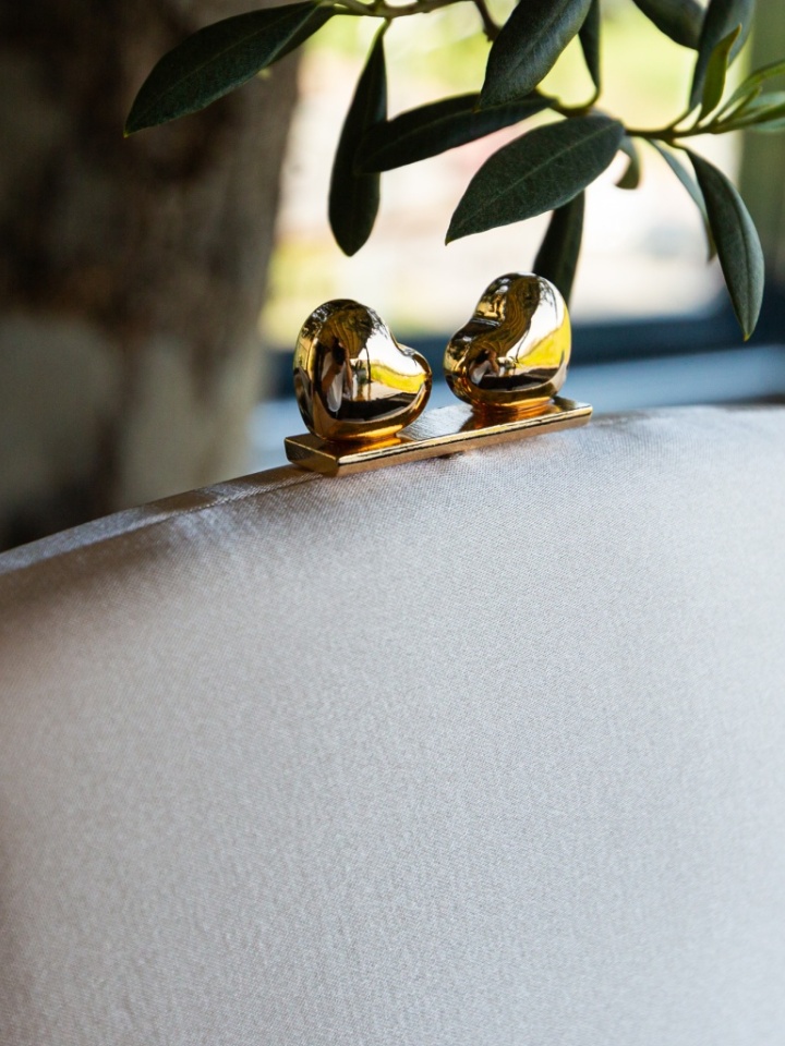 Geanta plic Heart Bej