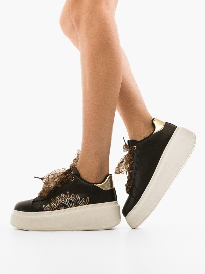 Sneakers dama Ilius Argintii