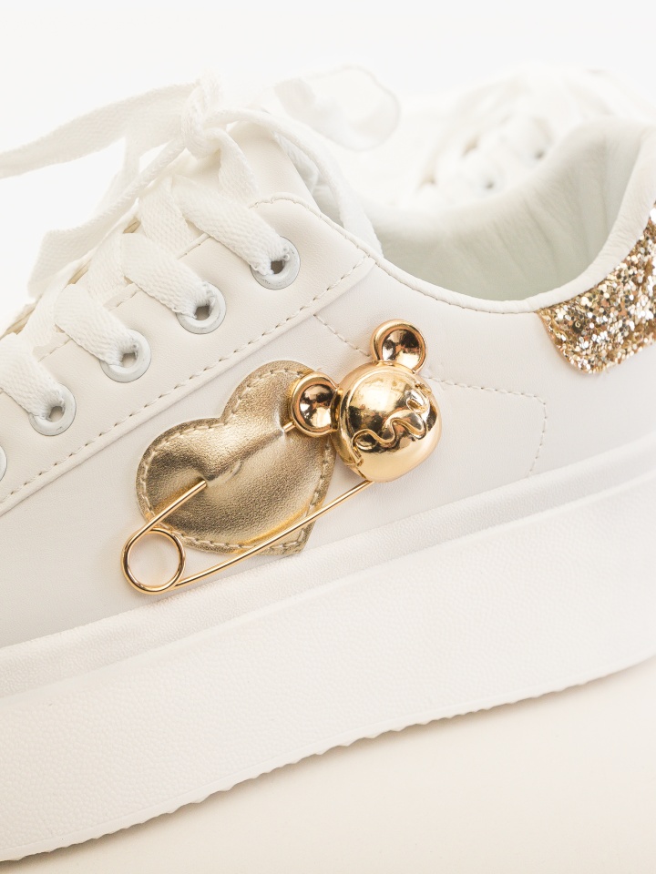 Sneakers dama Neela Argintii