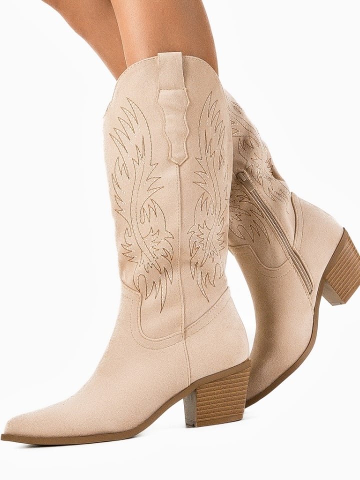 Cizme dama Chikelu Khaki