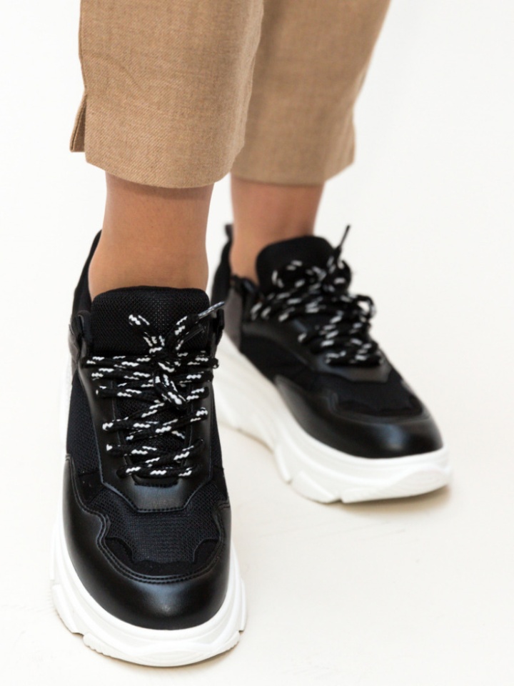 Pantofi Sport Pangolier Negri