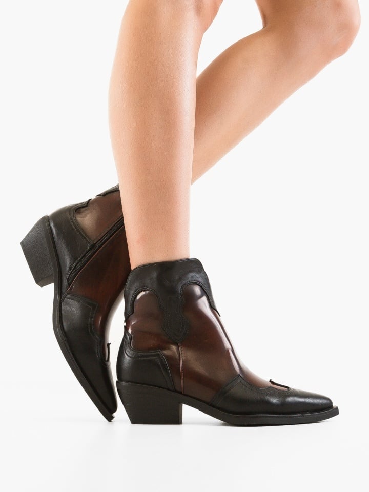 Botine dama Chard Negre