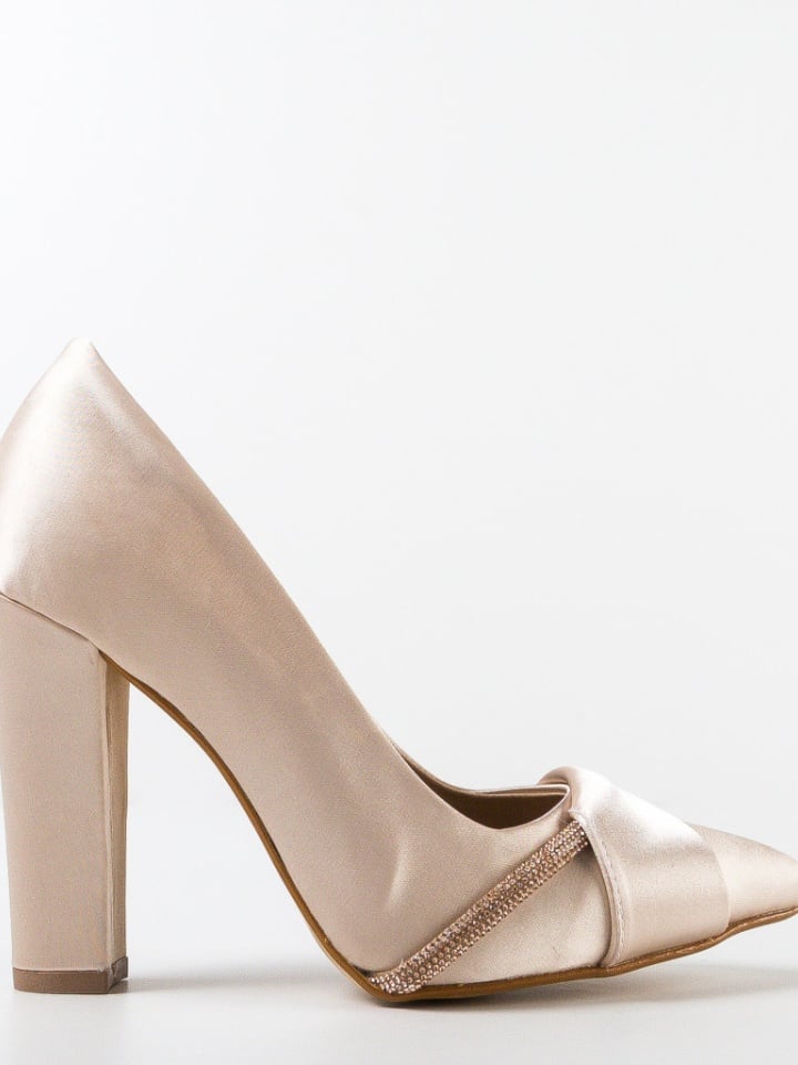 Pantofi cu toc Roka Negri 4