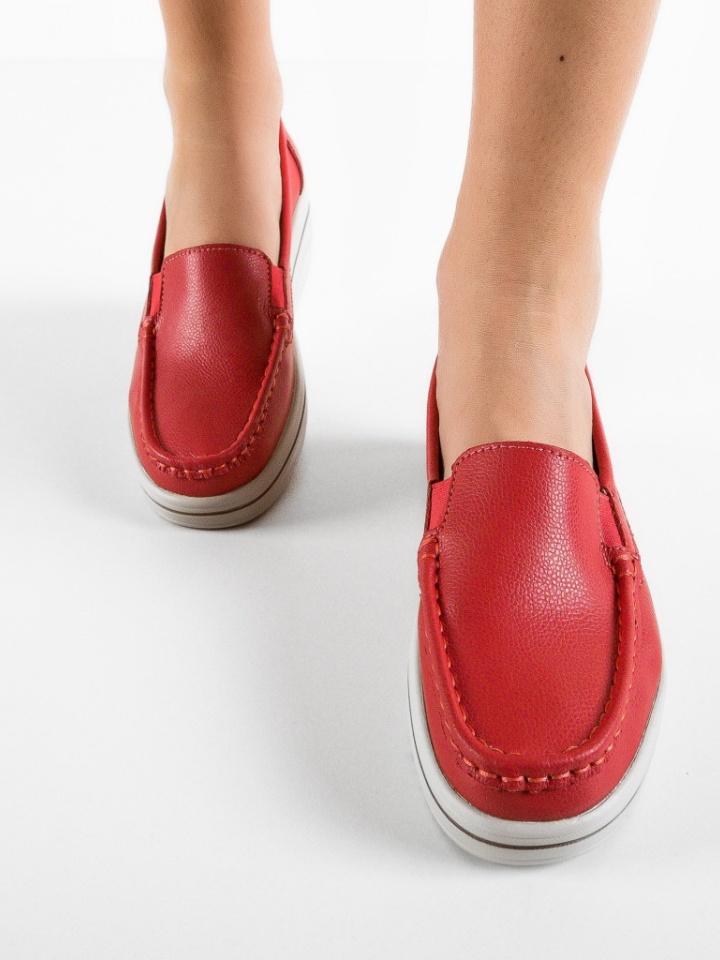 Pantofi Casual Brienne Rosii