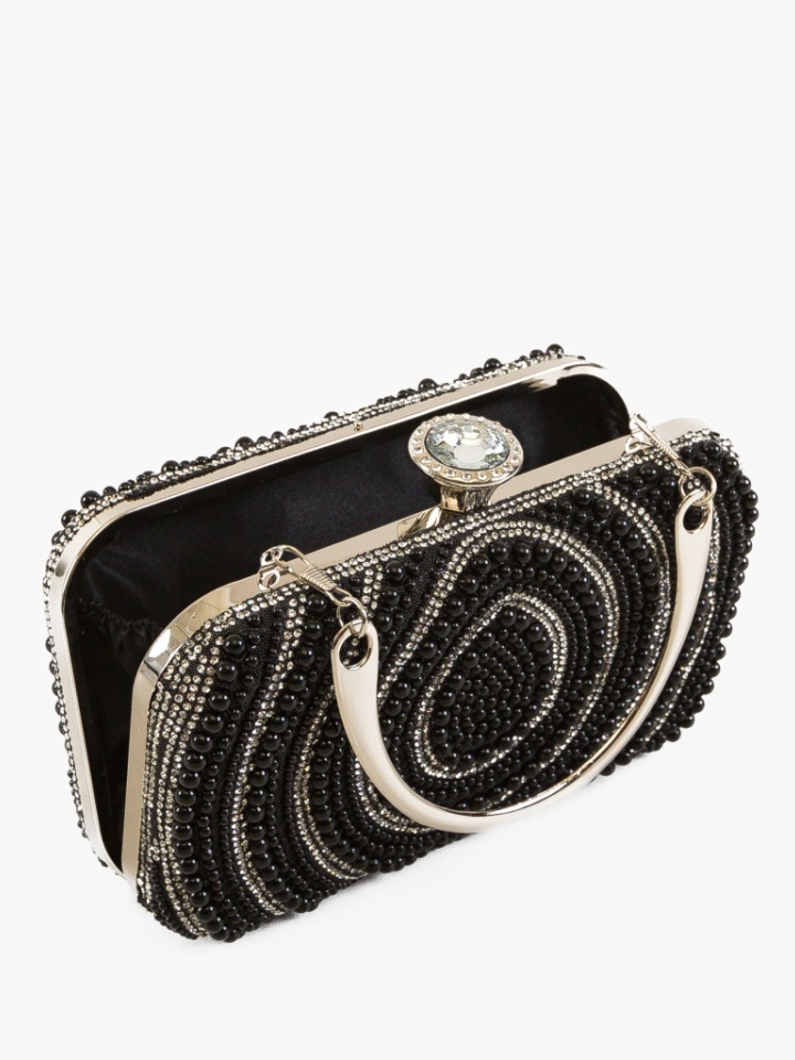 Geanta plic Perlosa Neagra