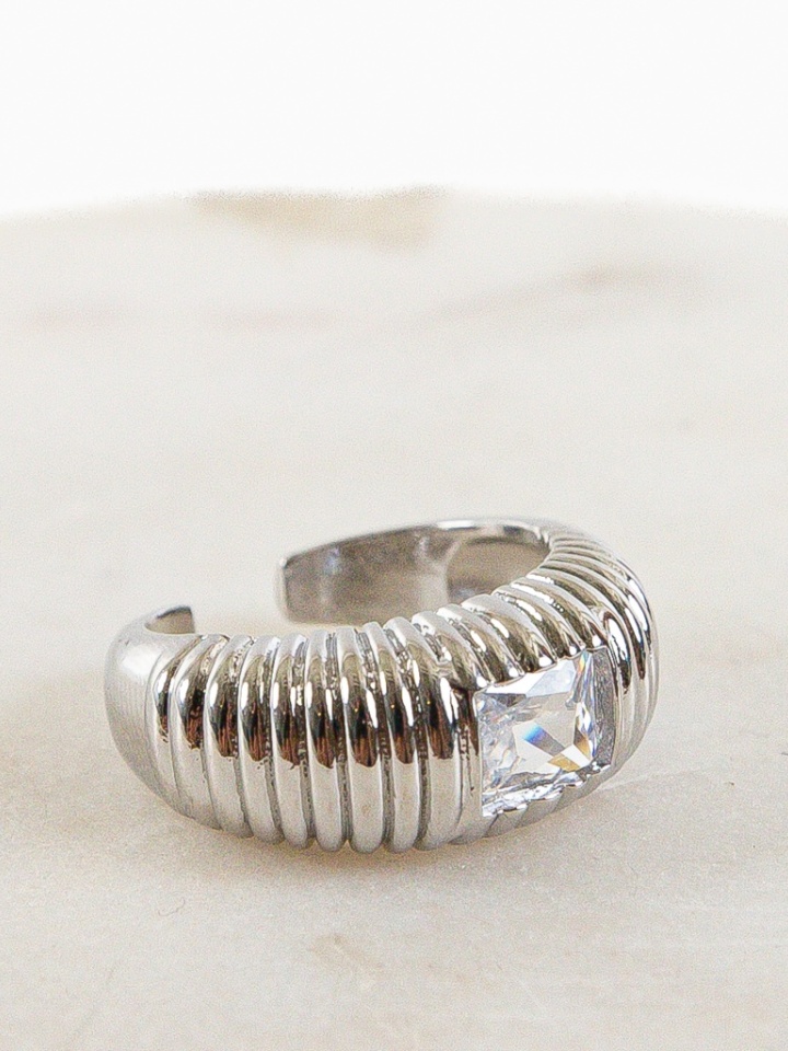 Inel Sephra Argintiu