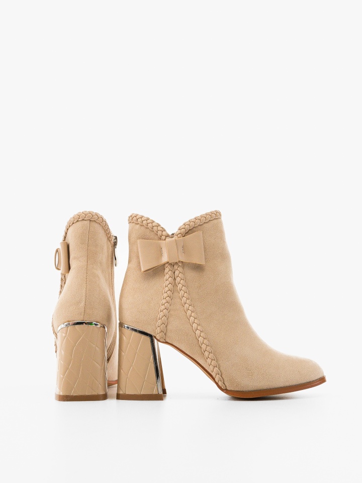 Botine dama Baian Bej