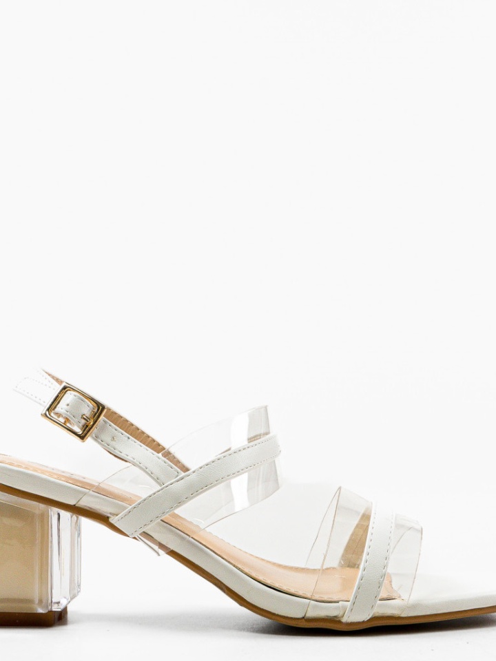 Sandale cu toc Martens Rosii