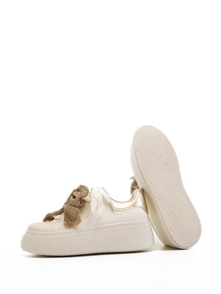 Sneakers dama Eva Argintii