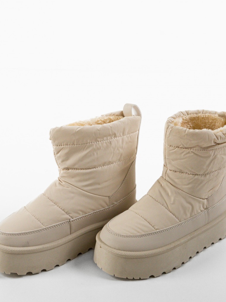 Cizme tip Ug Lyo Bej