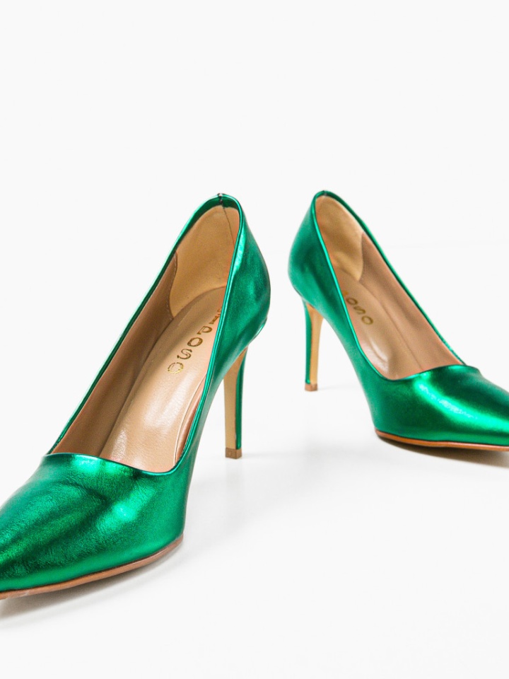 Pantofi cu toc Weps Bej 4