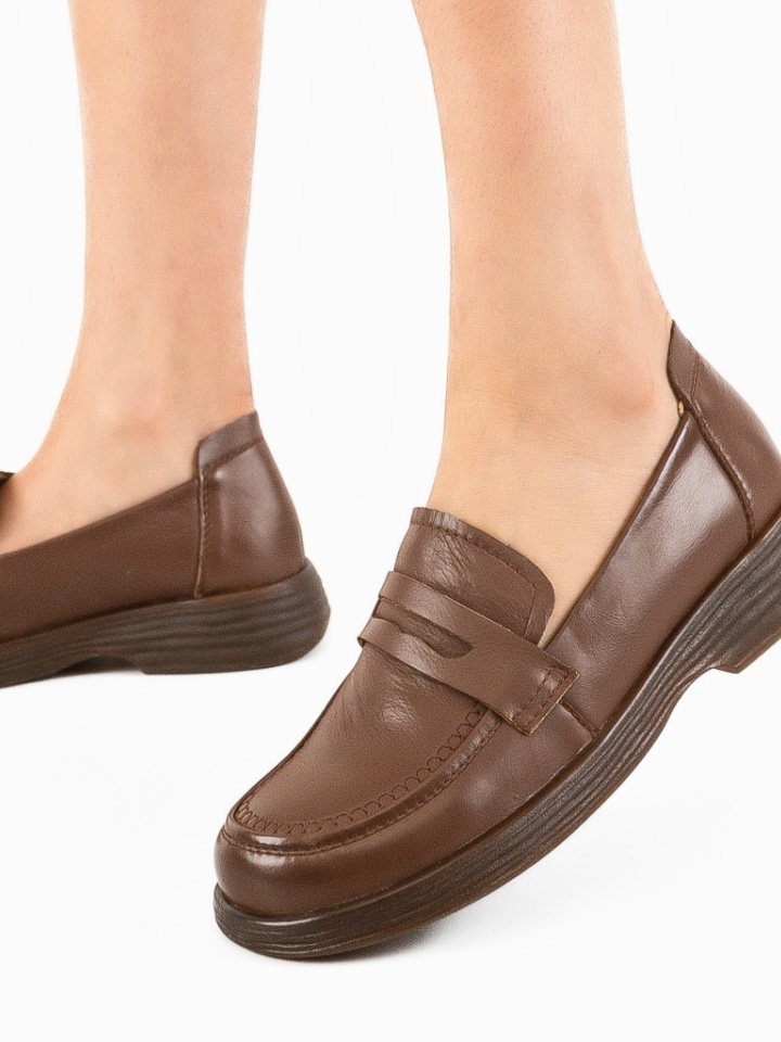 Pantofi Casual Byertes Bej