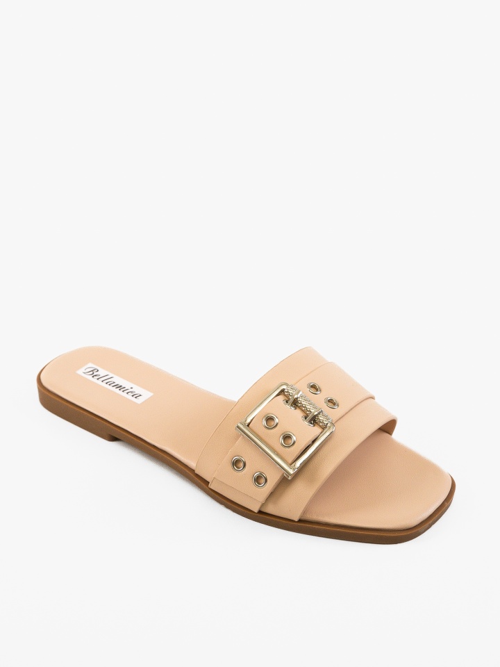 Papuci dama Dalton Bej