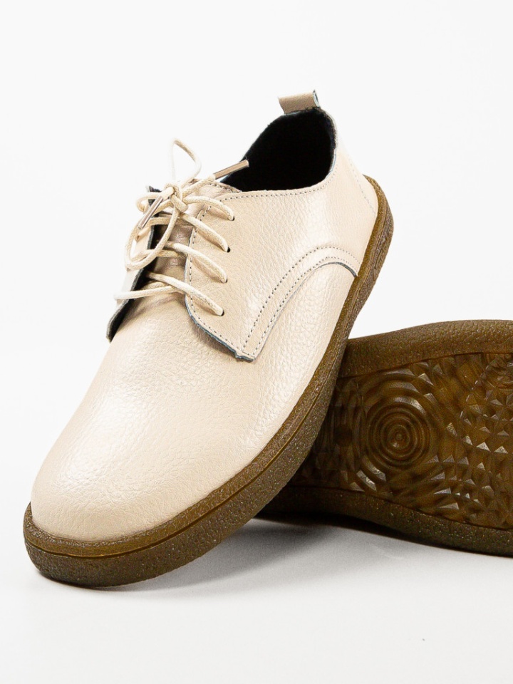 Pantofi casual dama Lactose Bej