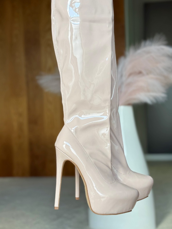 Cizme dama Motaks Nude