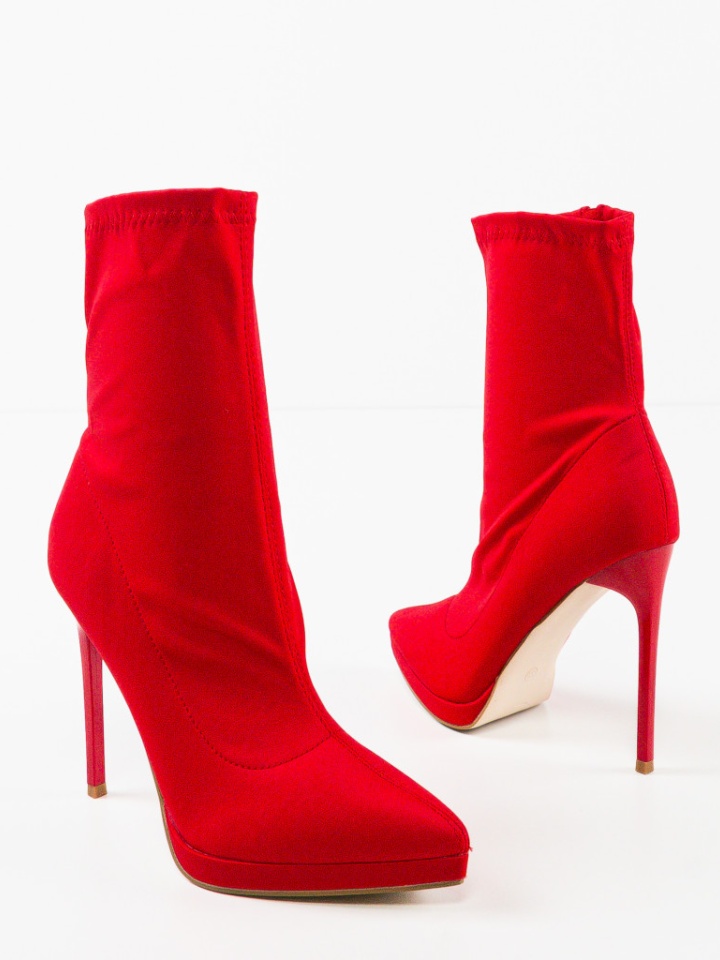 Botine dama Scarl Negre 2