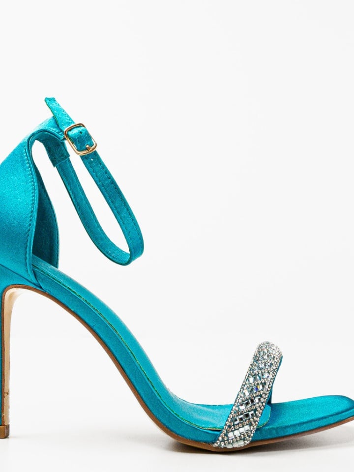 Sandale cu toc Eteset Roz