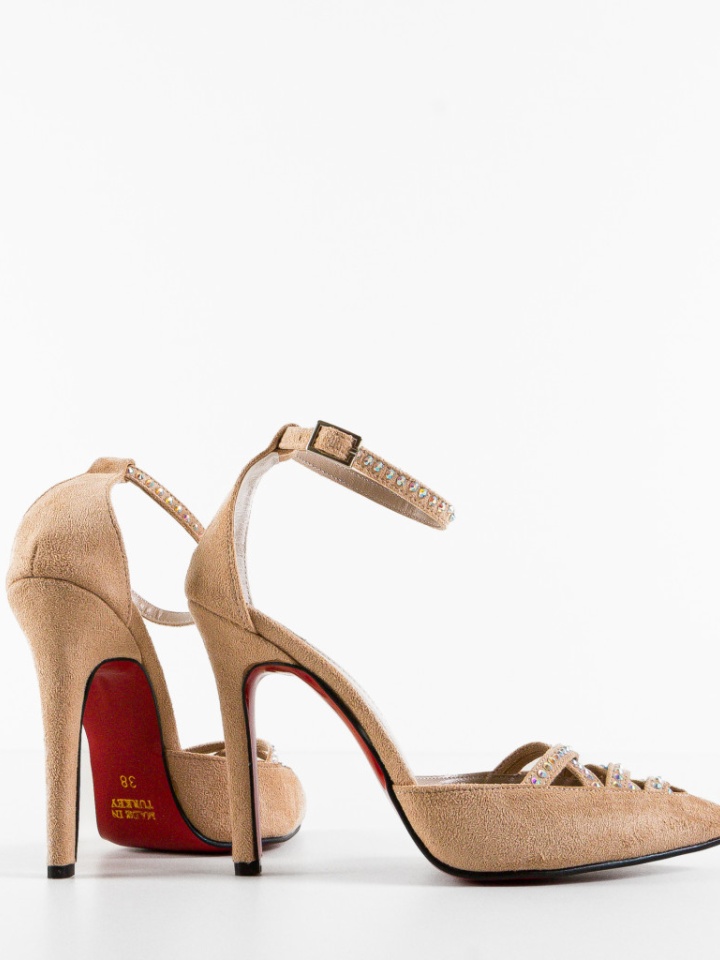 Pantofi dama Alchonya Bej