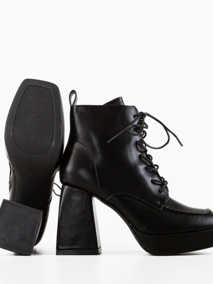 Botine dama Chisom Negre