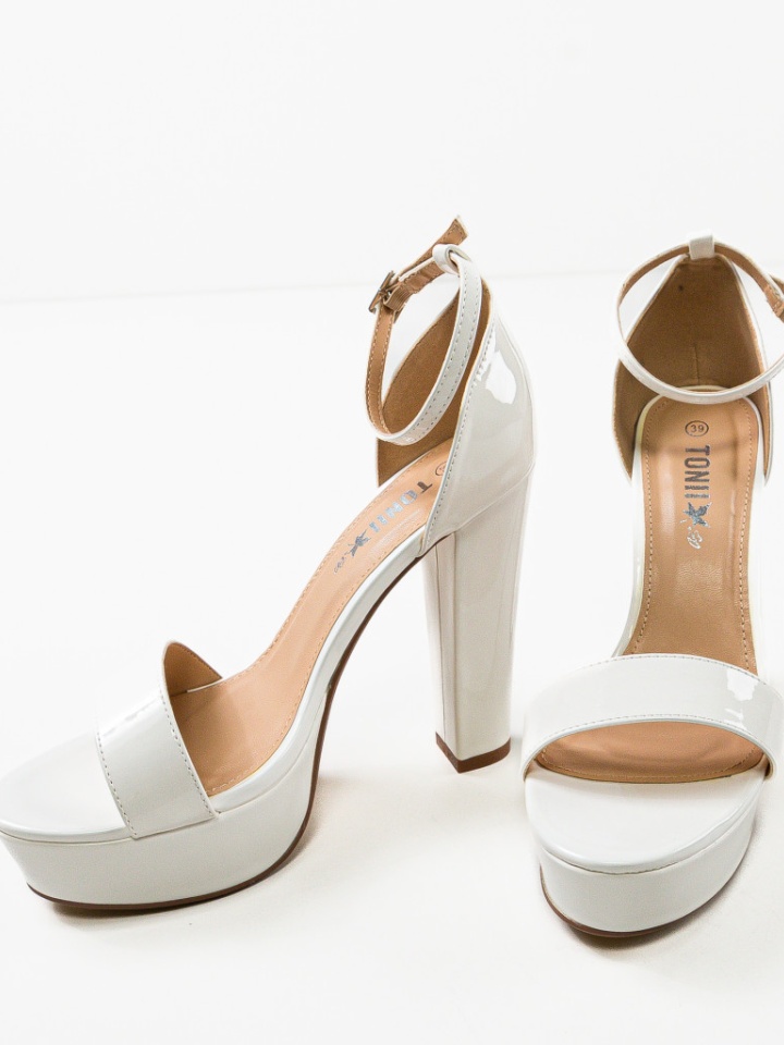 Sandale cu toc Butler Negre