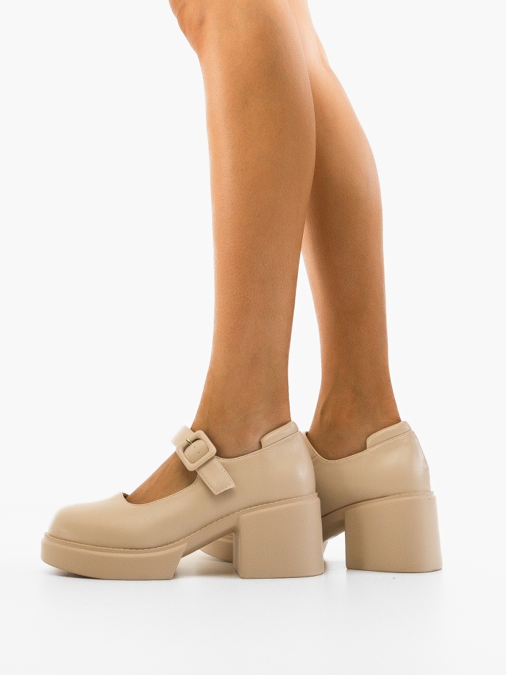 Pantofi dama Kratos Bej