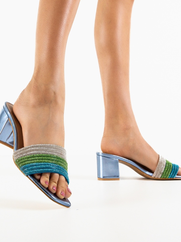 Saboti dama Bahrain Argintii