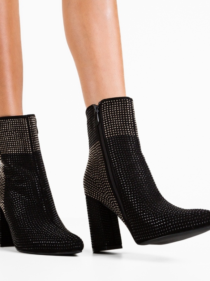 Botine dama Ruff Negre