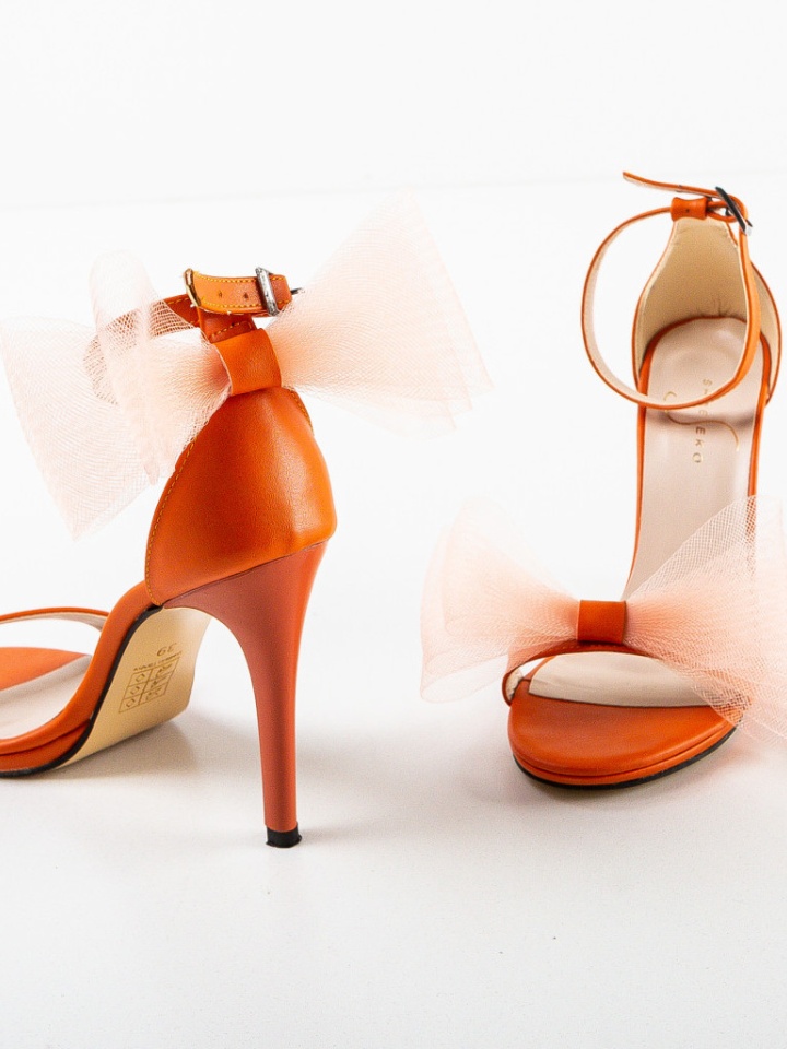 Sandale dama Padasya Portocalii