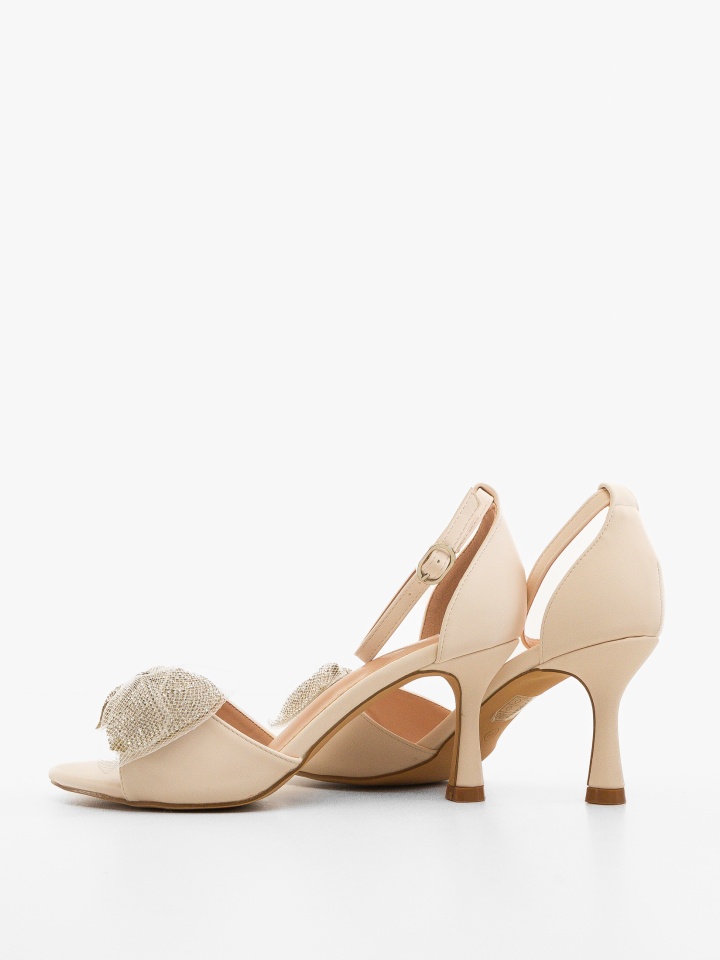 Sandale cu toc Ugrag Fuchsia