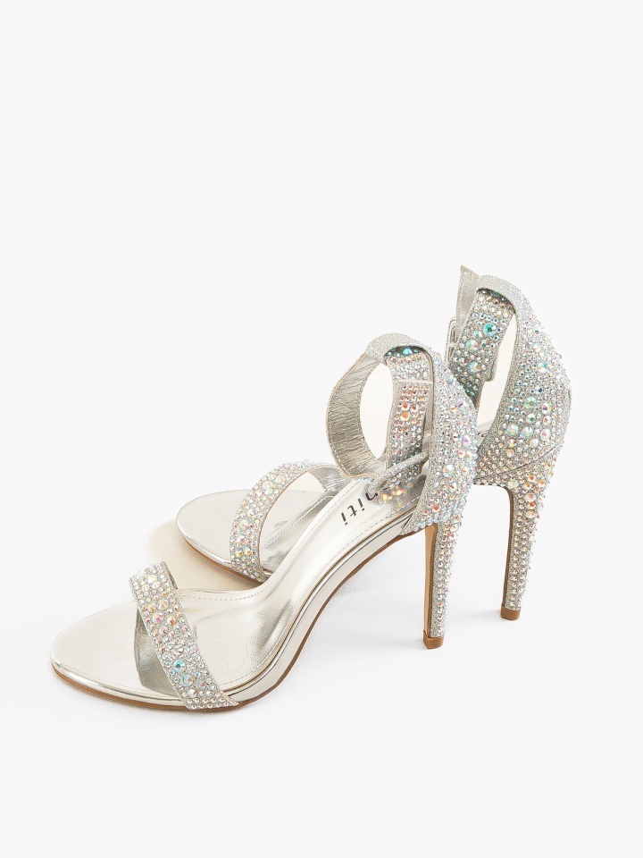 Sandale cu toc Loluta Aurii 2