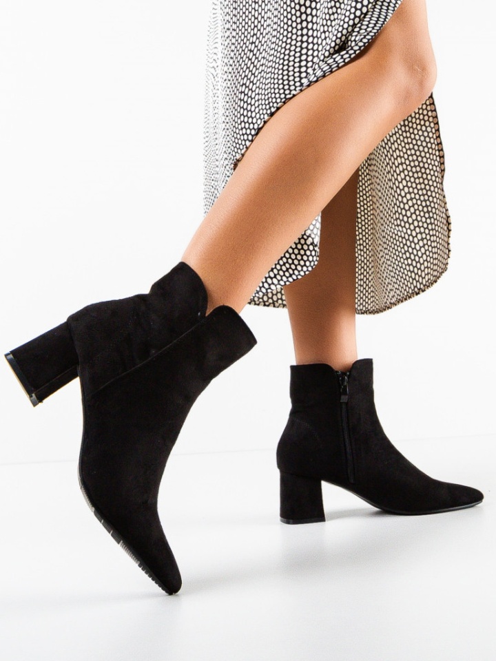 Botine dama Noname Negre