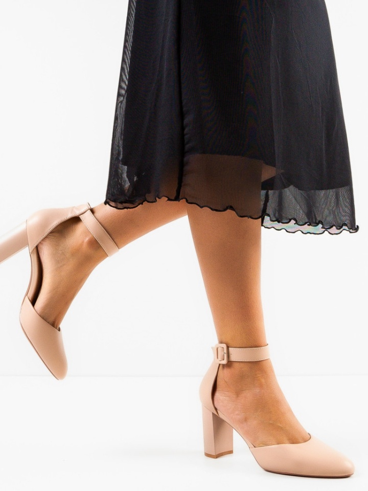 Pantofi dama Haloma Bej