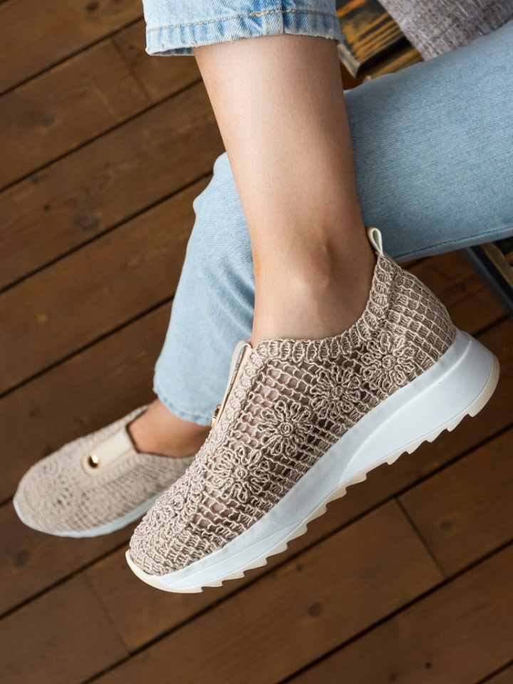 Sneakers dama Selima Bej