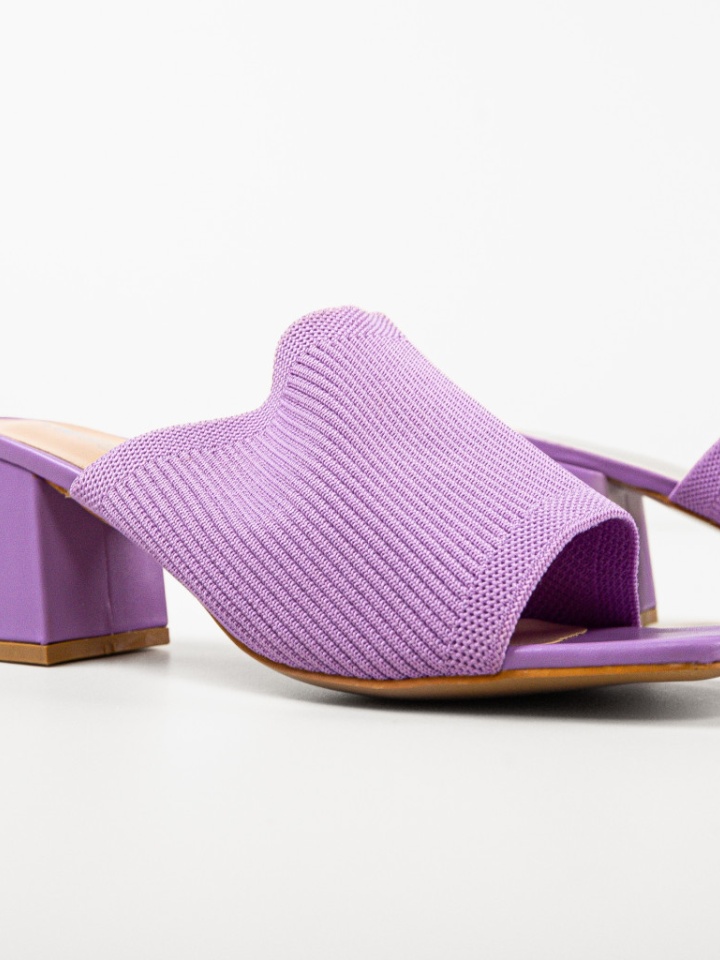 Saboti cu toc Batsel Mov