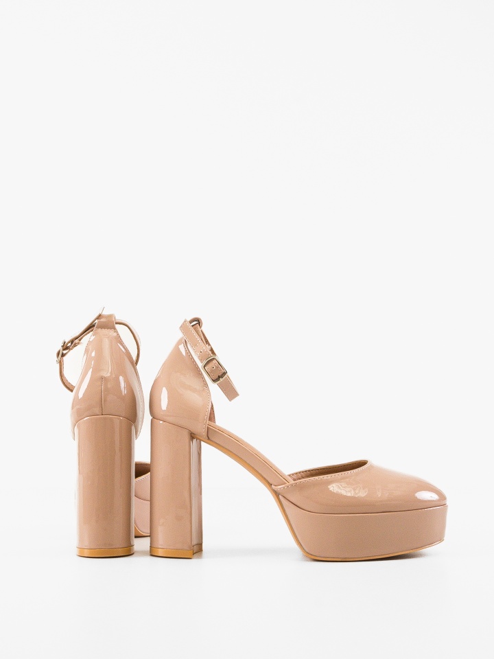 Pantofi dama Shah Beige