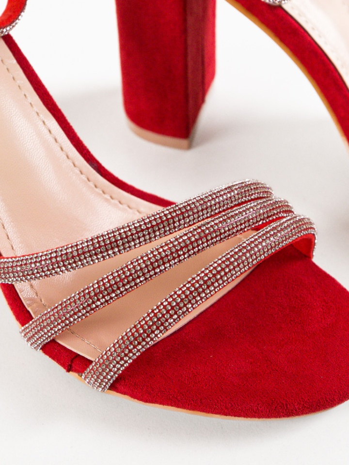 Sandale cu toc Willyy Bej