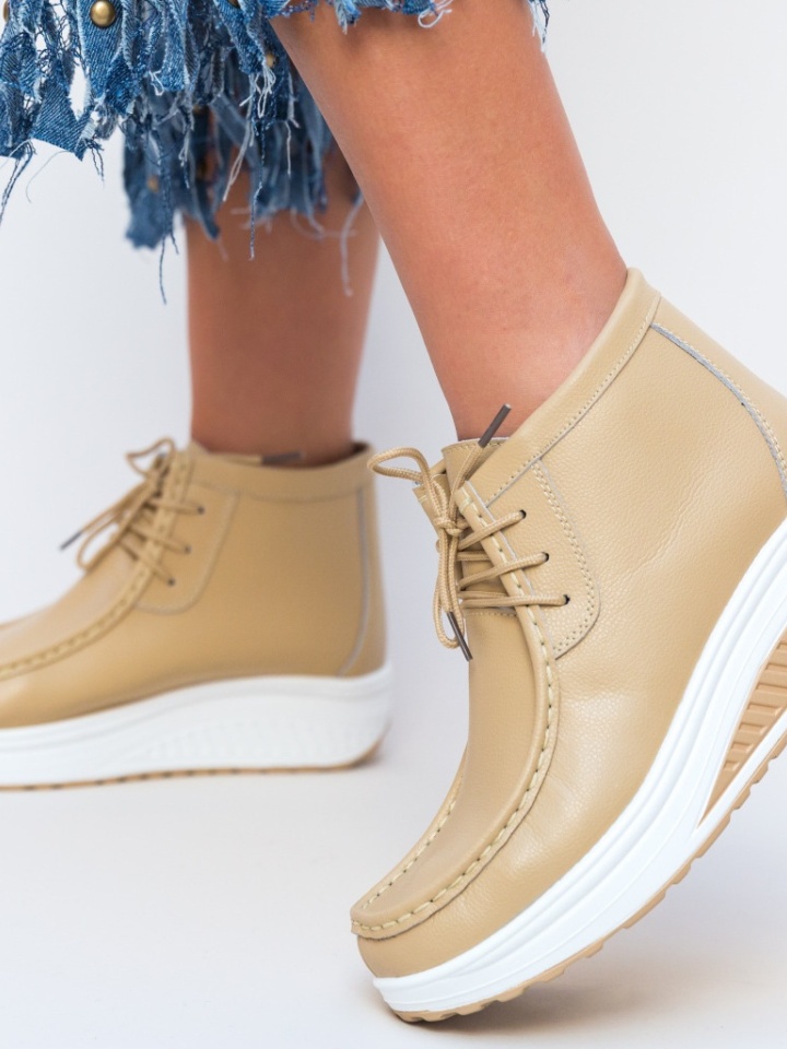 Pantofi Casual Vinto Camel