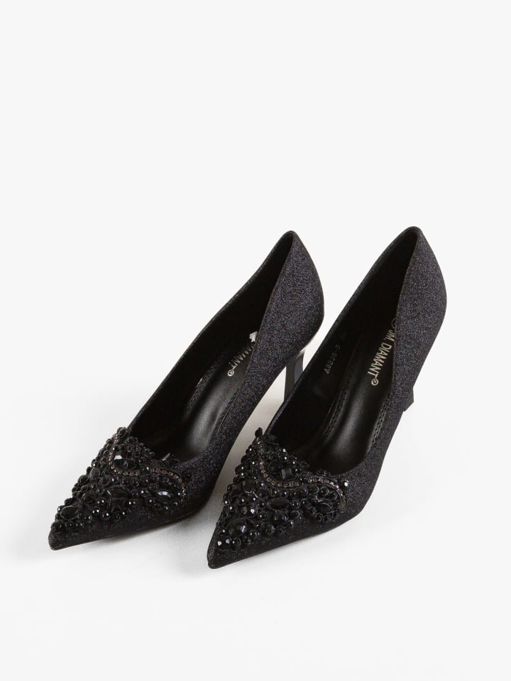 Pantofi stiletto dama Laurie Aurii 2