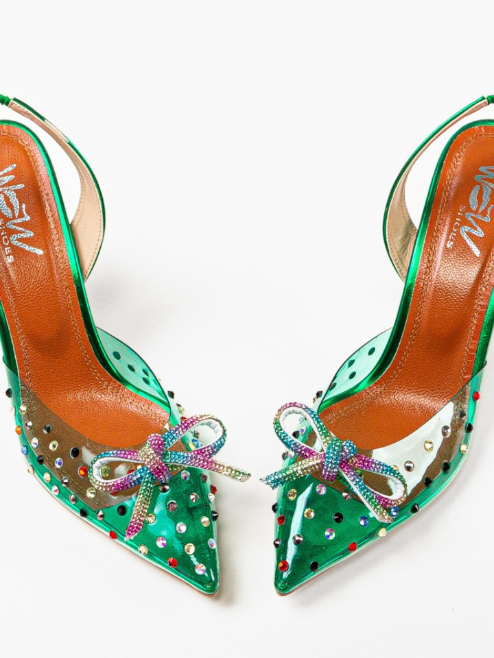 Pantofi dama Karambol Argintii