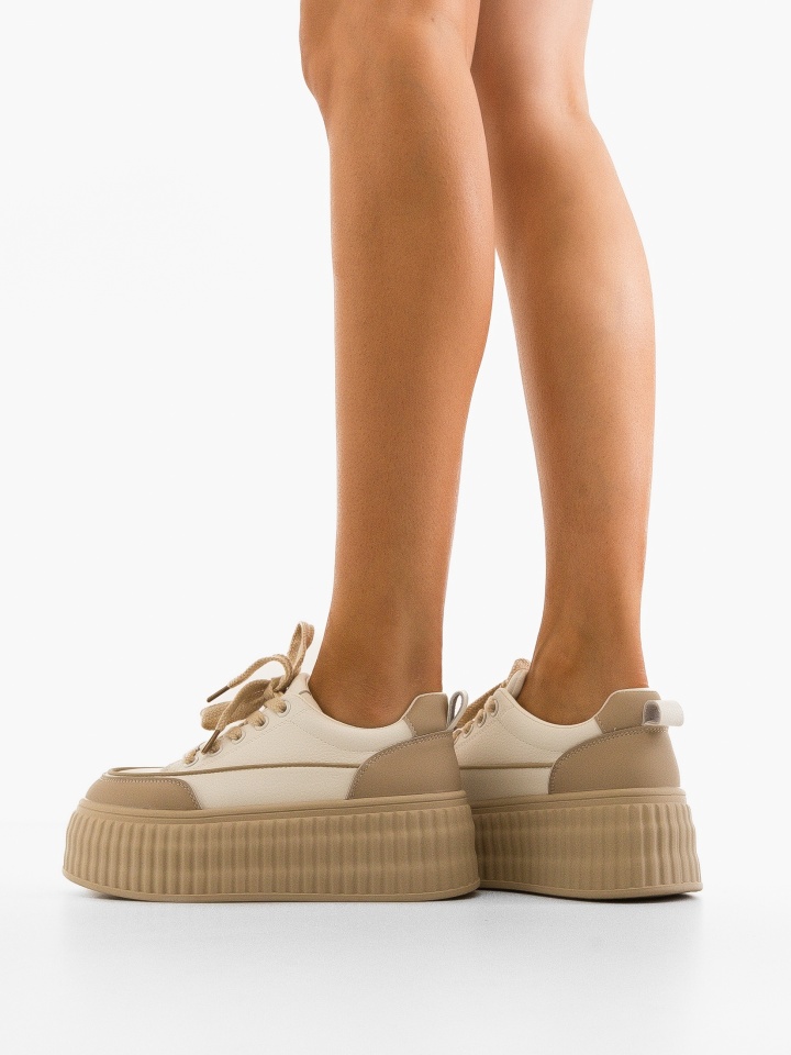 Sneakers dama Staty Bej