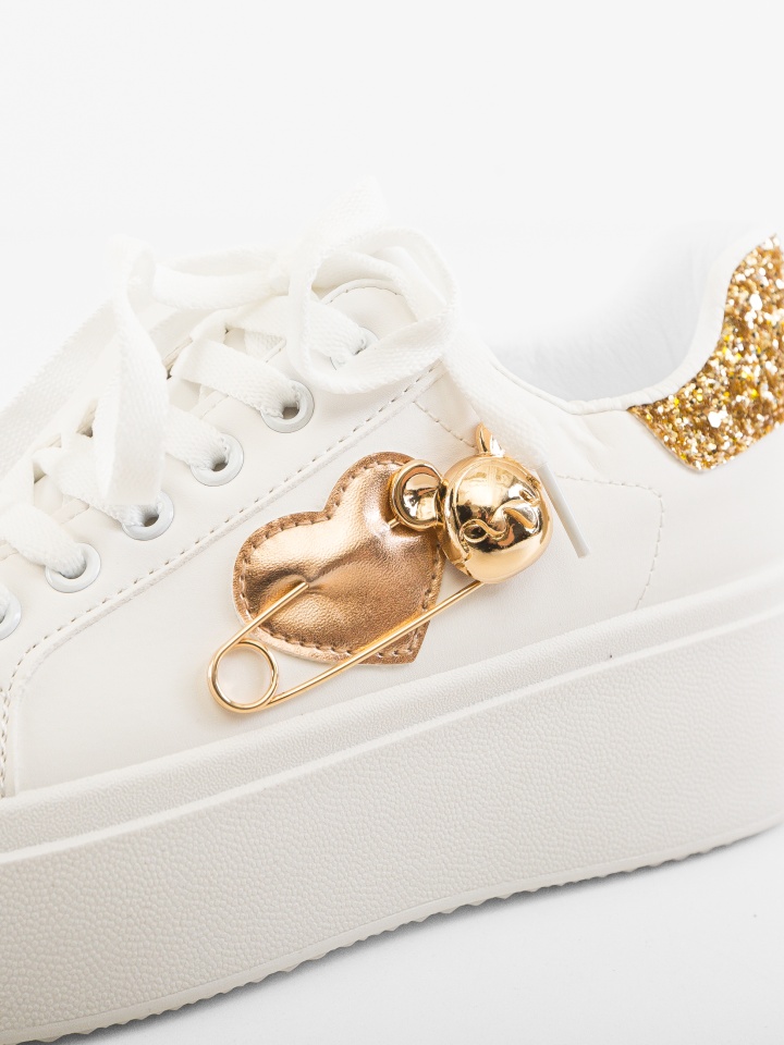 Sneakers dama Neela Argintii