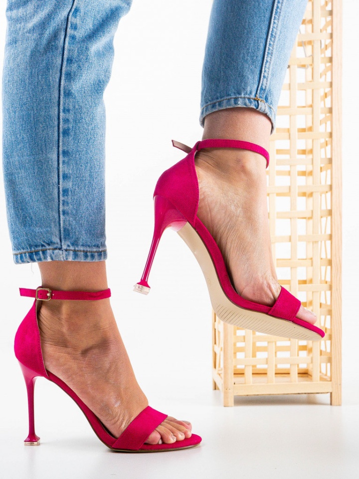 Sandale cu toc Brock Albastre