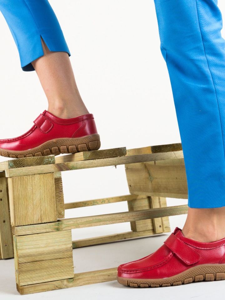 Pantofi Casual Kidd Rosii