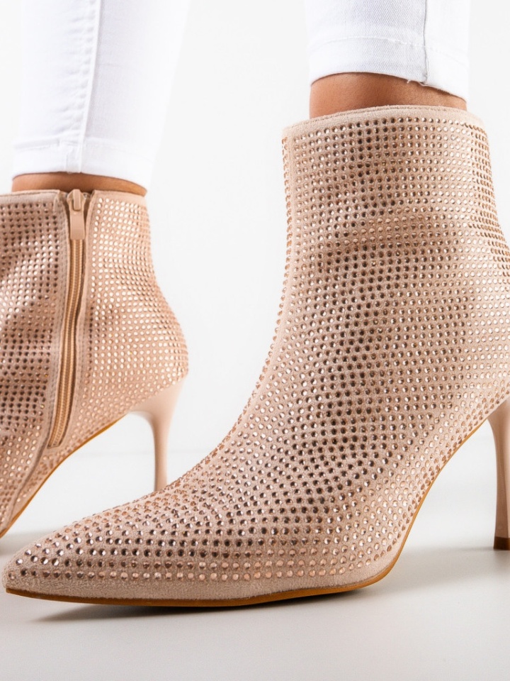 Botine dama Zayne Fuchsia