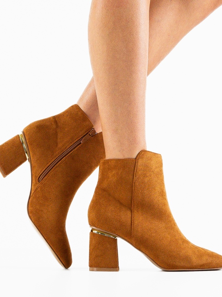 Botine dama Arroyo Camel