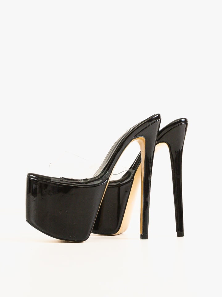 Sandale cu toc Nakva Argintii