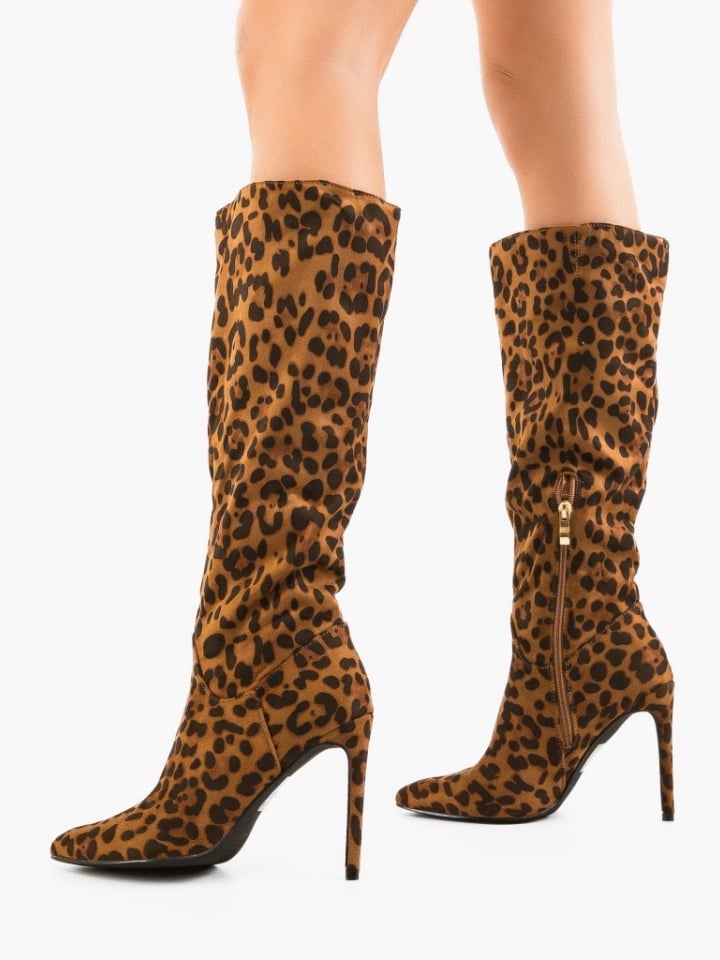 Cizme dama Hildre Animal Print