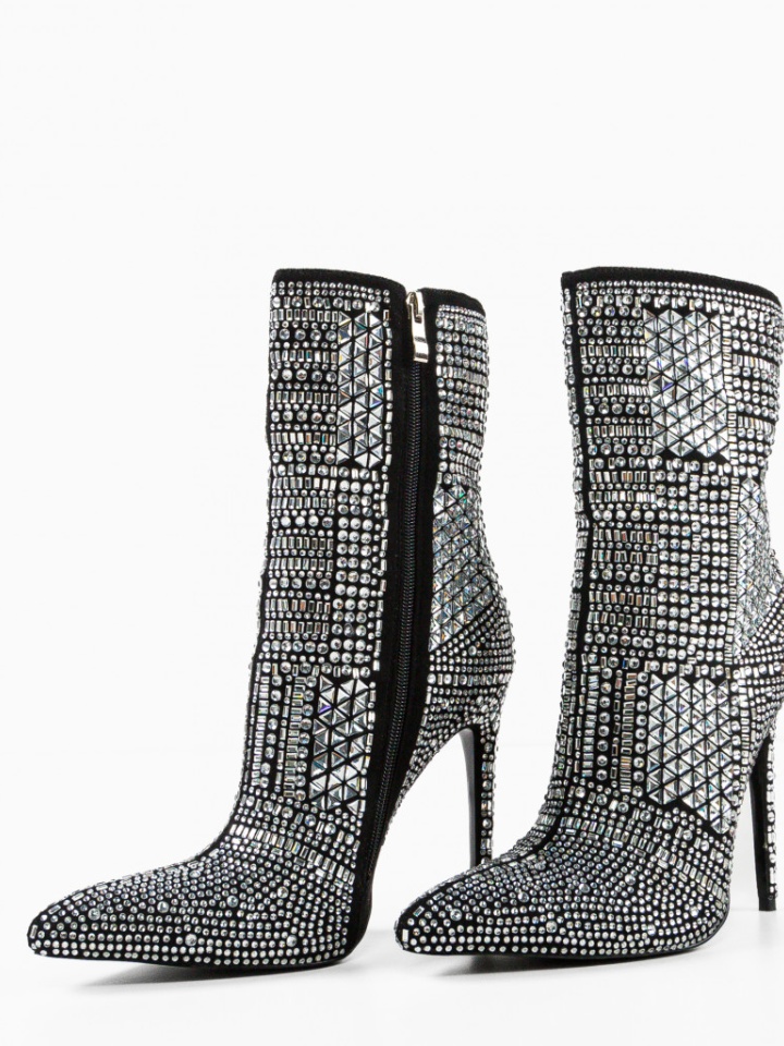 Botine dama Field Negri