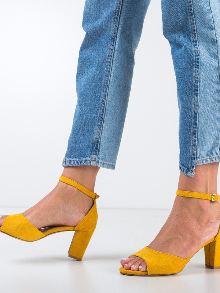 Sandale dama Denva Bej