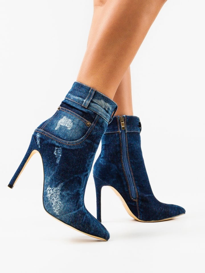 Botine dama Sharkbay Negre